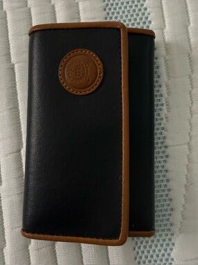 ‼️Christian Dior Vintage Black and Brown Leatherette key holder ‼️⚠️